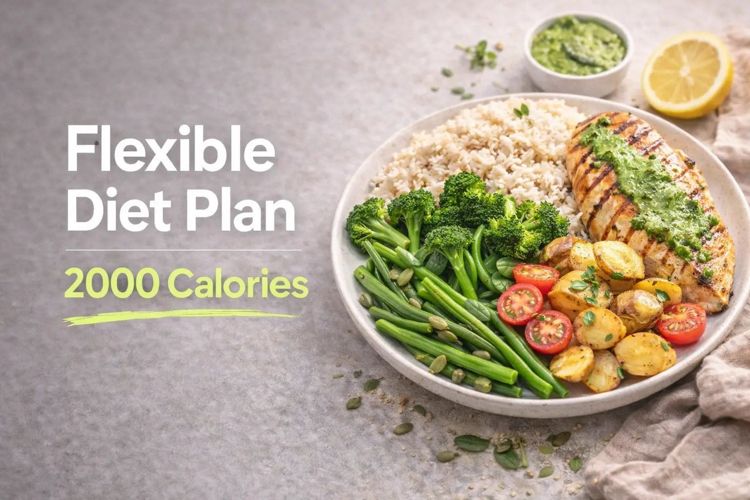 2000-Calorie Flexible Diet Plan (2026)